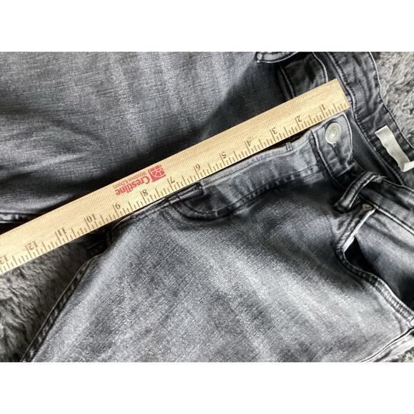 All Saint’s Men Denim Five Pockets Straight Leg Jeans Dark Wash Black size 33 - Picture 10 of 12